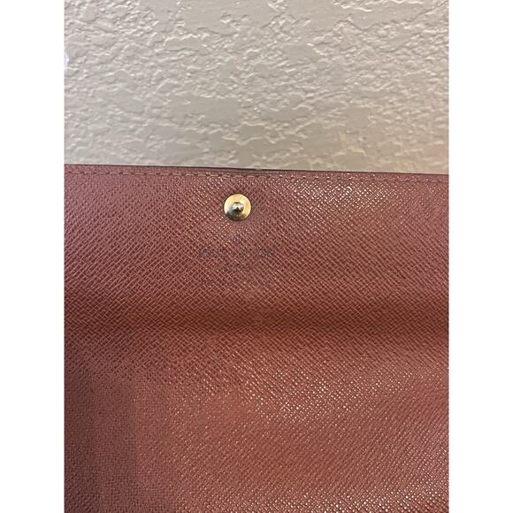 Louis Vuitton Porte Monnaie Monogram Pochette Credit Long Wallet (M61725) - Picture 2 of 7